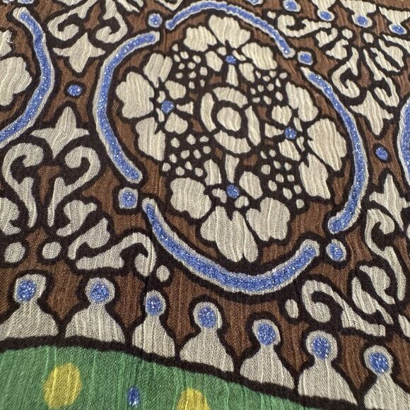 Vintage Y2K Tank Top Only Hearts NYC Helena Stuart 100% Silk Sz S Whimsy Fairy - Picture 6 of 16